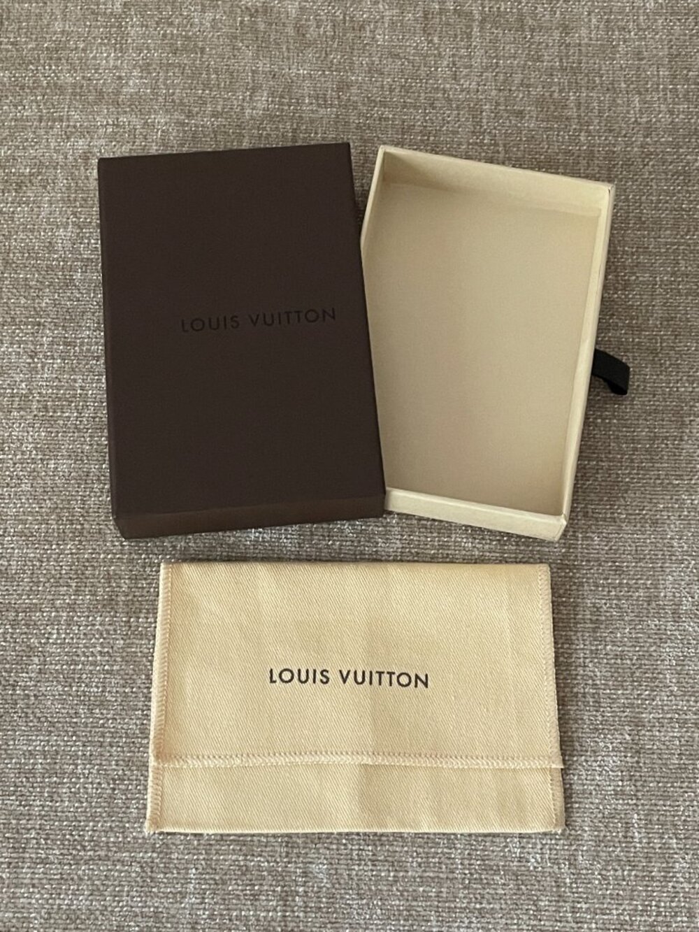 LOUIS VUITTON Presentation Gift Box with Dust Bag MINT